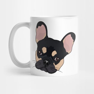 Black French Bulldog Mug